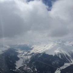 Flugwegposition um 12:05:29: Aufgenommen in der Nähe von Bezirk Inn, Schweiz in 3119 Meter